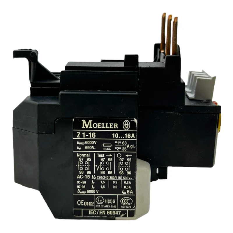 Moeller Z1-16 Überlastrelais für industriellen Einsatz 10…16A Überlast Relais