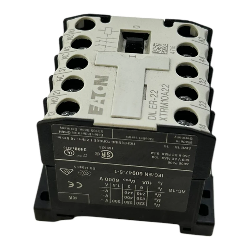 Eaton DILER-22 Hilfsschalterblock für industriellen Einsatz 230V 50Hz 240V 60Hz