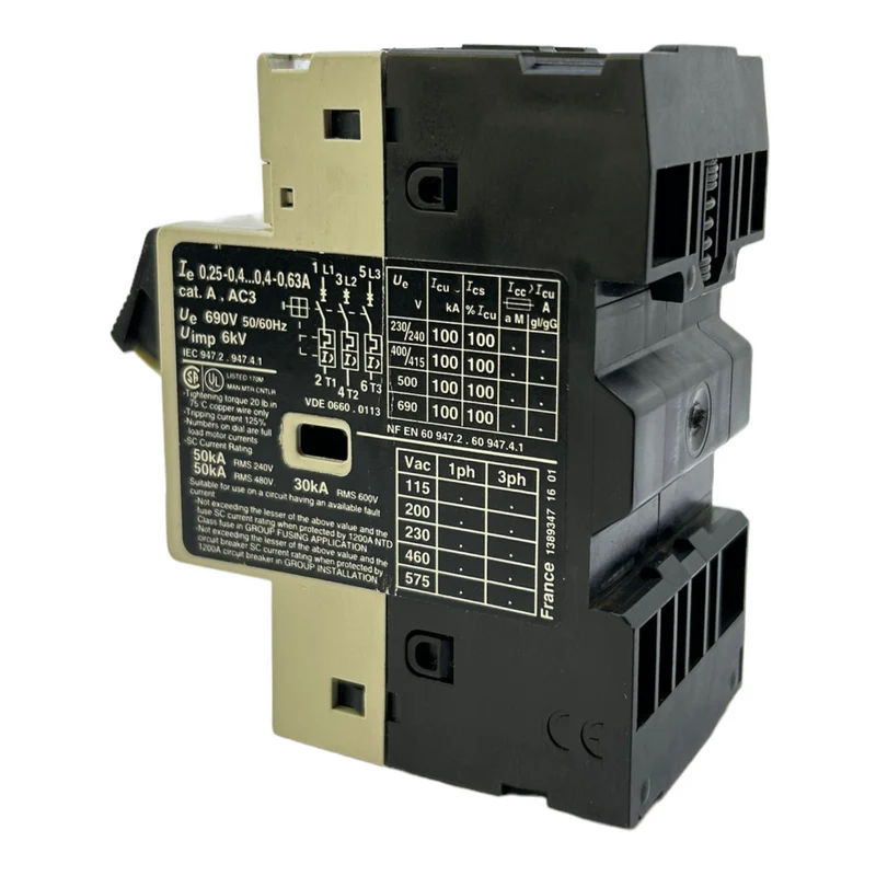 Telemecanique GV2-M04 Motorschutzschalter für industriellen Einsatz 50/60Hz
