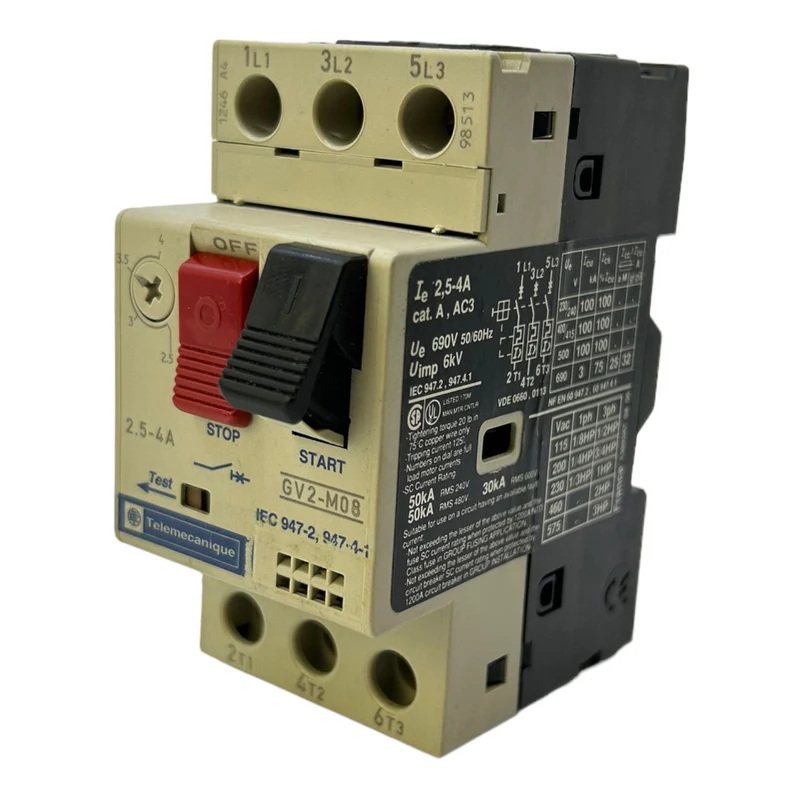 Telemecanique GV2-M08 Motorschutzschalter für industriellen Einsatz 50/60Hz