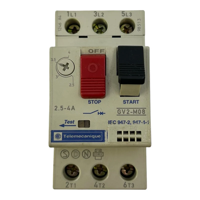 Telemecanique GV2-M08 Motorschutzschalter für industriellen Einsatz 50/60Hz