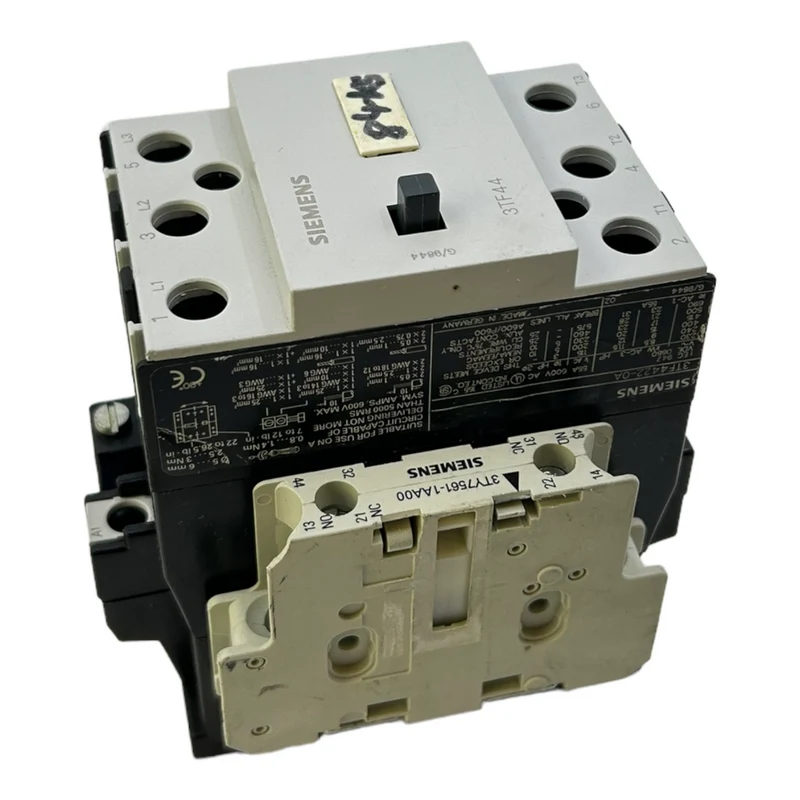 Siemens 3TF4422-0A Schützschalter für industriellen Einsatz 230V 50Hz 277V 60Hz