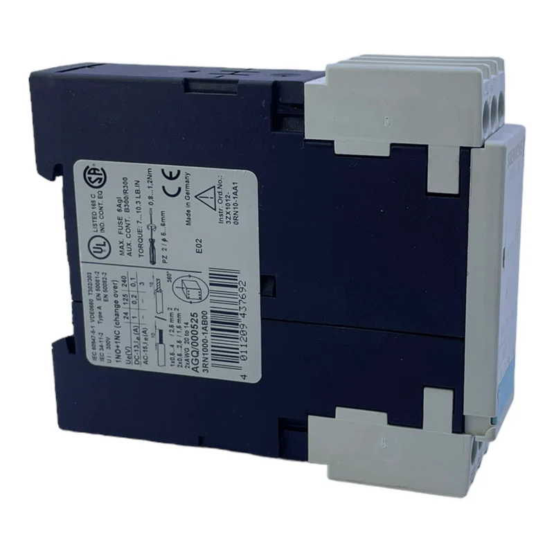 Siemens 3RN1000-1AB00 Motorschutz für industriellen Einsatz Motor Schutz 24V DC