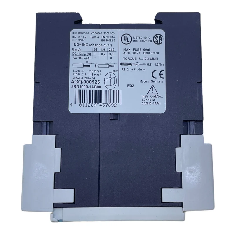 Siemens 3RN1000-1AB00 Motorschutz für industriellen Einsatz Motor Schutz 24V DC