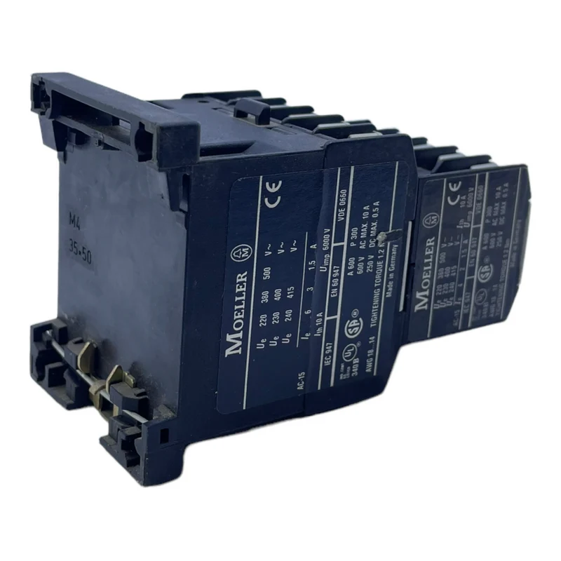 Moeller DILER-40-G + 40DILE Leistungsschütz 24V DC für industriellen Einsatz