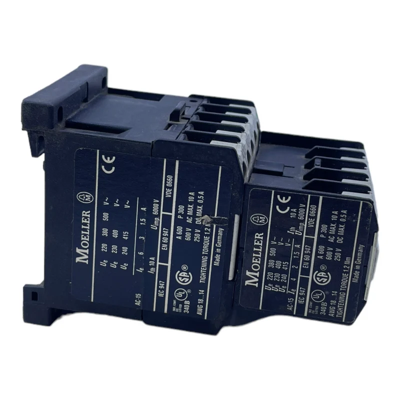 Moeller DILER-40-G + 40DILE Leistungsschütz 24V DC für industriellen Einsatz