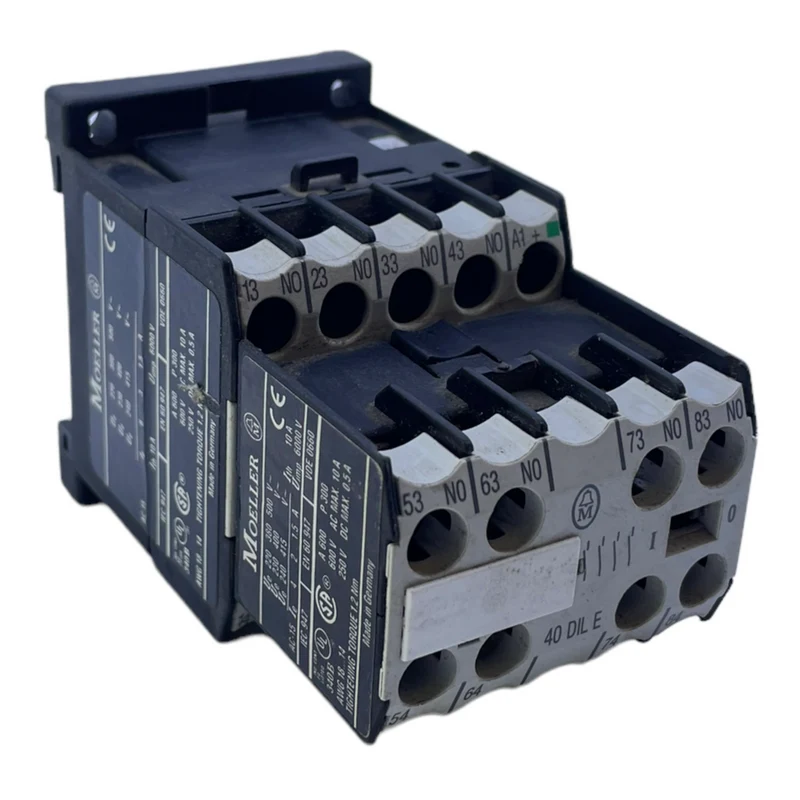 Moeller DILER-40-G + 40DILE Leistungsschütz 24V DC für industriellen Einsatz