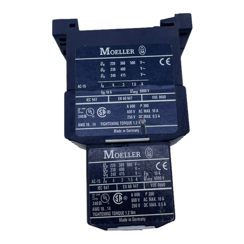 Moeller DILER-40-G + 40DILE Leistungsschütz 24V DC für industriellen Einsatz