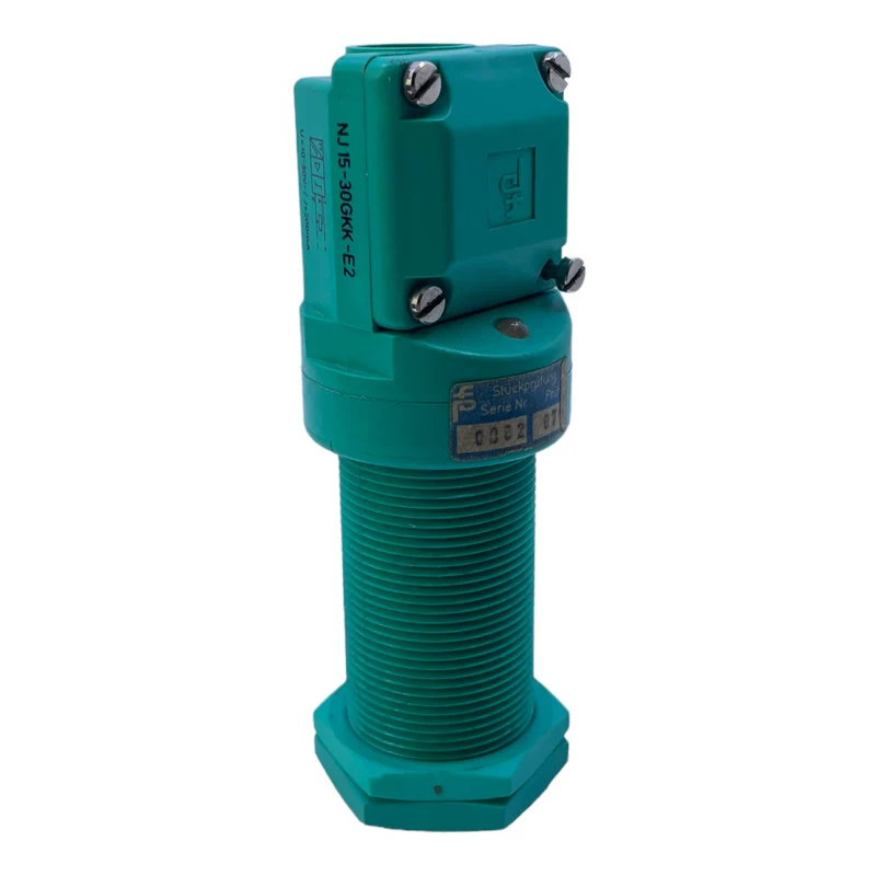 Pepperl+Fuchs NJ15-30GKK-E2 Induktiver Sensor 10-30V 200mA NJ15-30GKK-E2