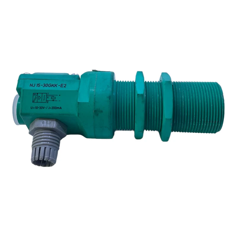 Pepperl+Fuchs NJ15-30GKK-E2 Induktiver Sensor 10-30V 200mA NJ15-30GKK-E2