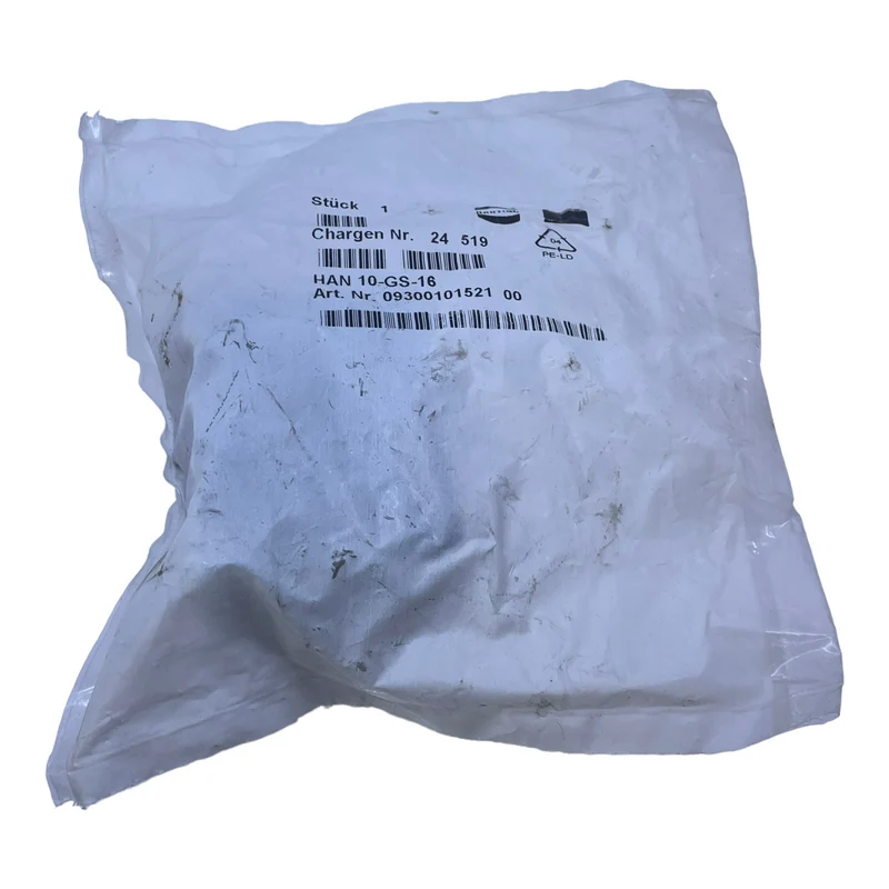 Harting HAN10-GS-16 Sockelgehäuse für industriellen Einsatz Harting HAN10-GS-16