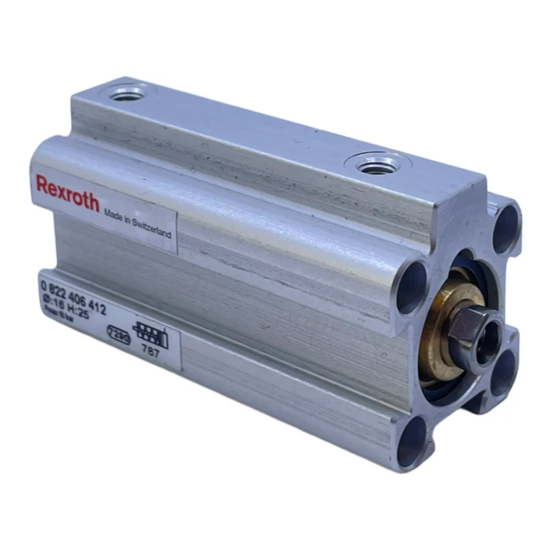 Rexroth 0 822 406 412 Pneumatikzylinder 10bar Pneumatik Zylinder 0 822 406 412