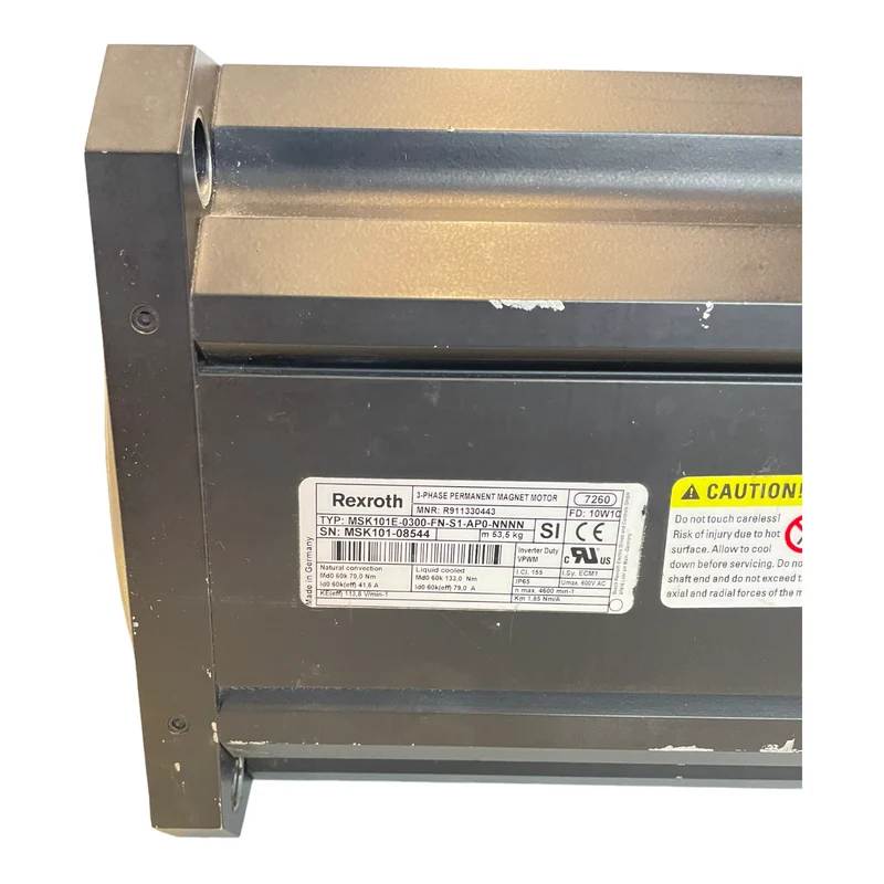 Rexroth Servomotor 70Nm MSK101E-0300-FN-S1-AP0-NNNN 3-Phasen IP65 R911330443