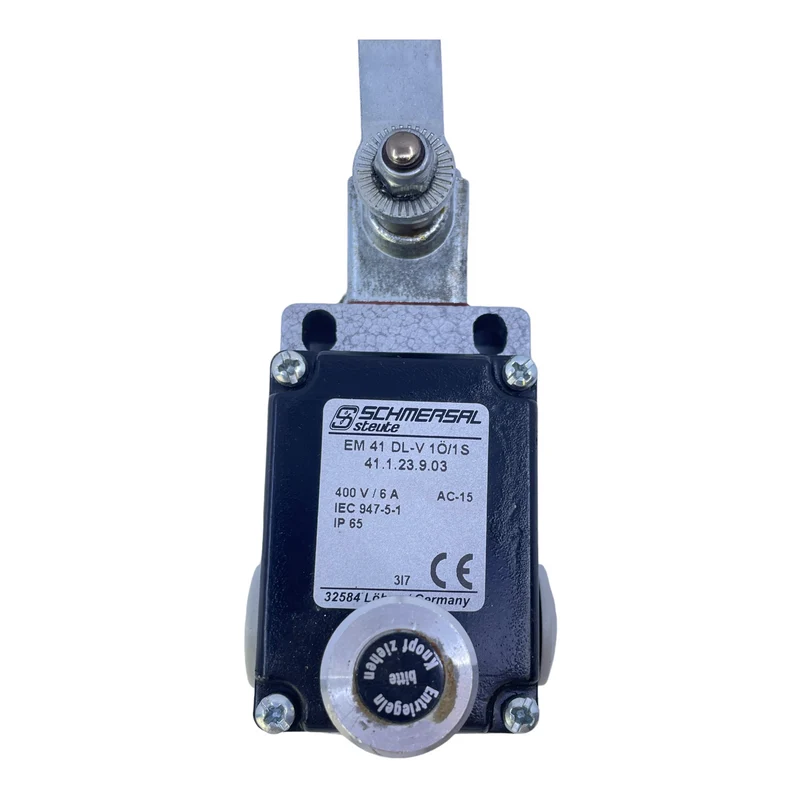 Schmersal EM41DL-V1Ö/1A 41.1-23.9.03 Endschalter Rollenhebel 400V 6A