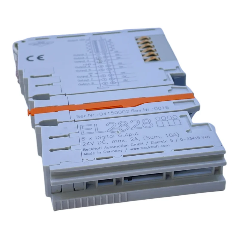Beckhoff EL2828 Modul Klemme 24V DC 2A für industriellen Einsatz Modul Klemme