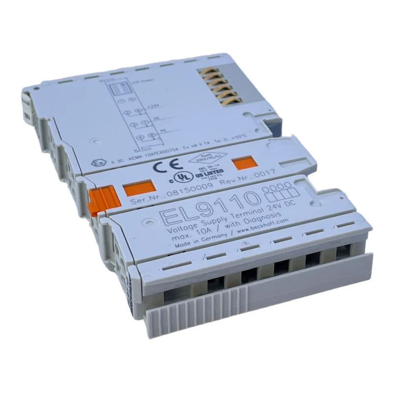 Beckhoff EL9110 EtherCAT-Klemme 24V DC 10A für industriellen Einsatz EtherCAT
