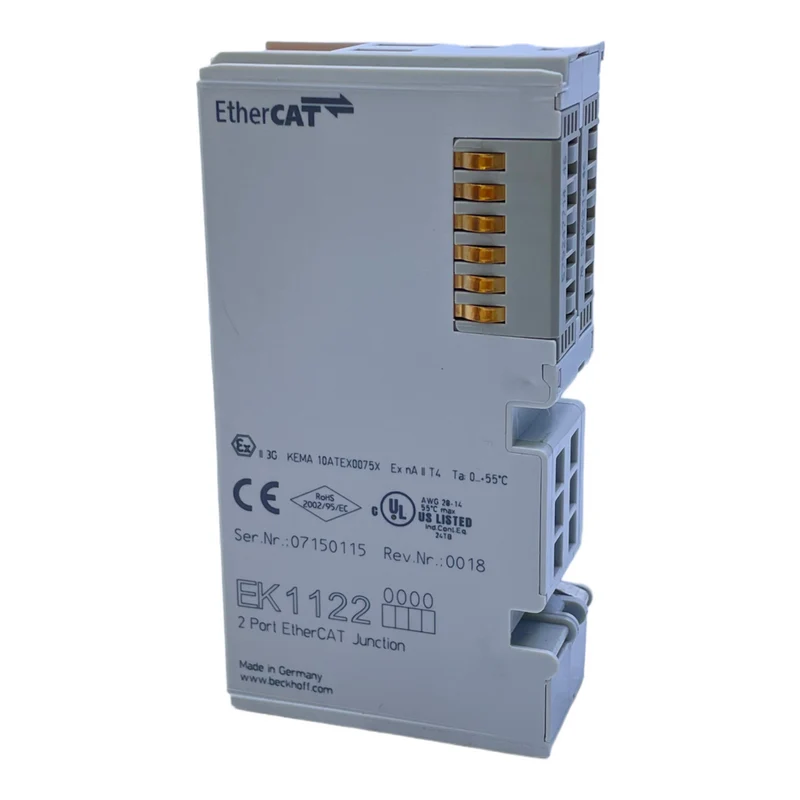 Beckhoff EK1122 Ethernet-CAT Abzweigung für industriellen Einsatz Ethernet-CAT