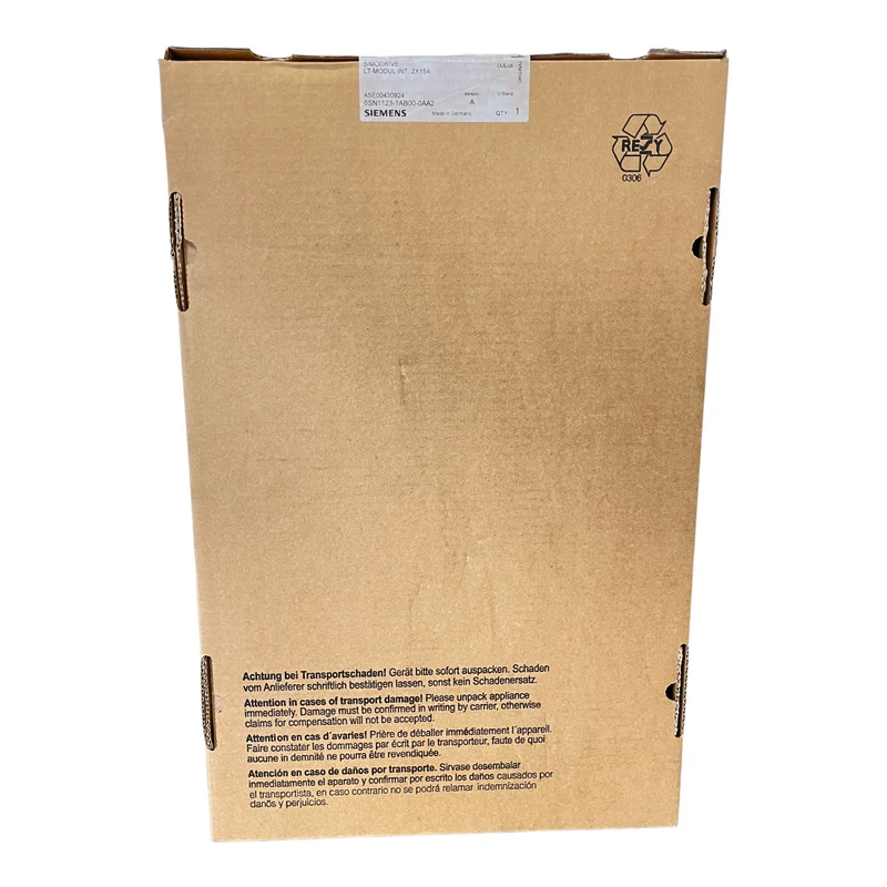 Siemens 6SN1123-1AB00-0AA2 Simodrive Modul für industriellen Einsatz Siemens