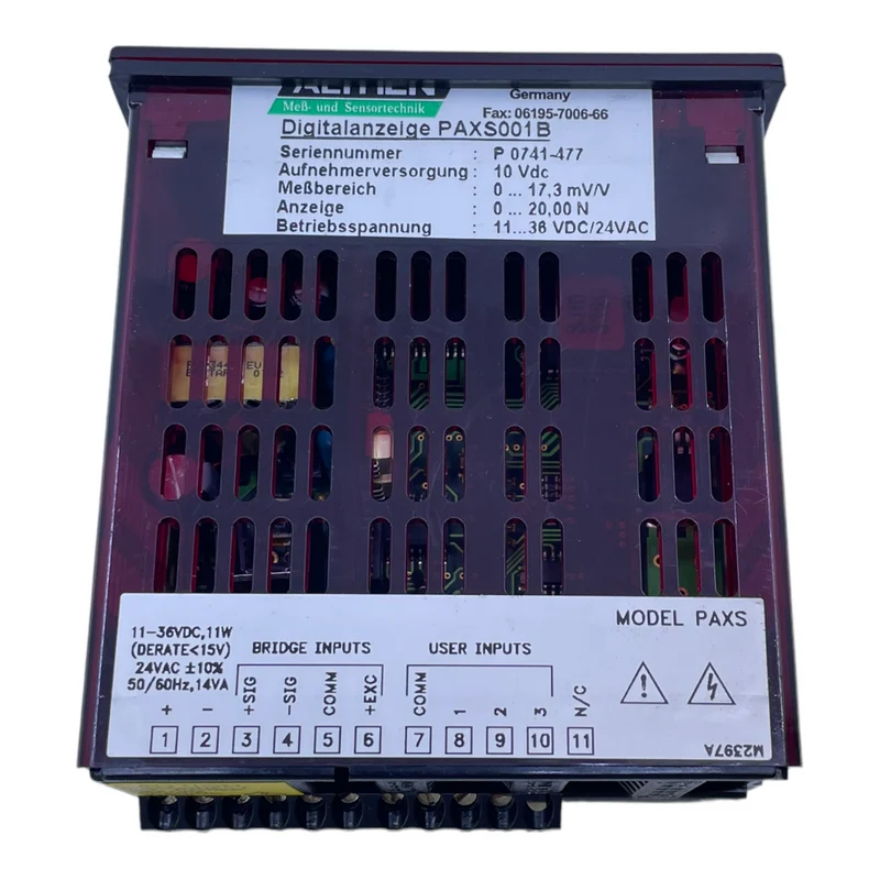 Althen PAXS001B Digitalanzeige für industriellen Einsatz 24V AC 11-38V DC