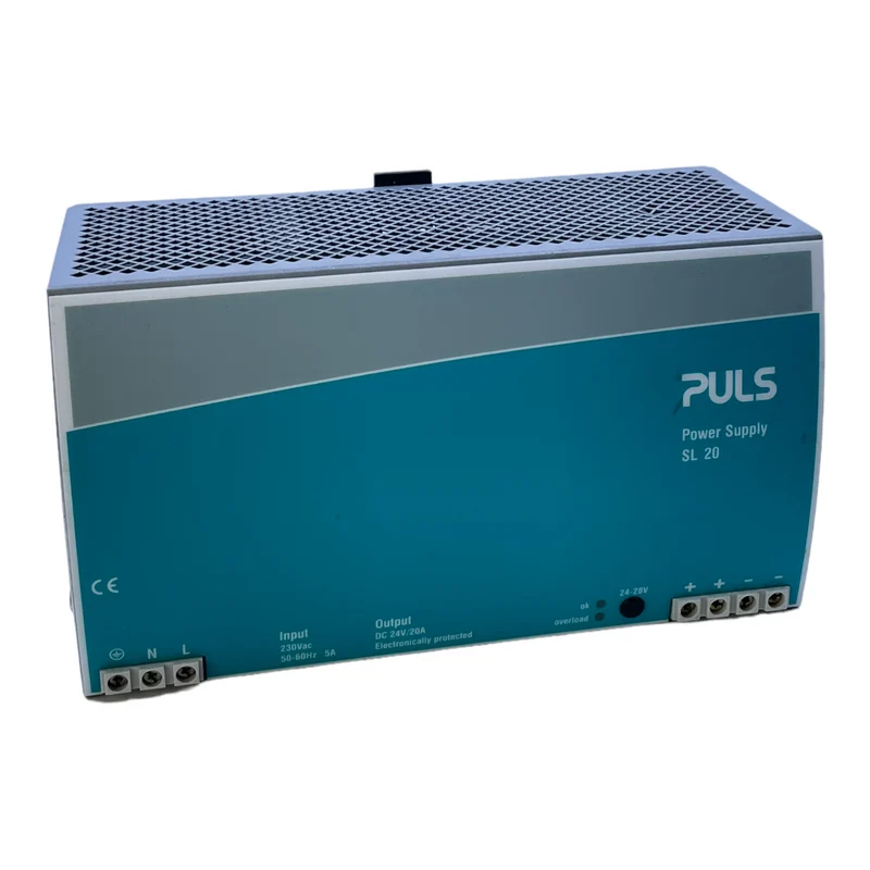 Puls SL20.100 Netzteil für industriellen Einsatz 24V DC 20A 50/60Hz 230V AC 5A