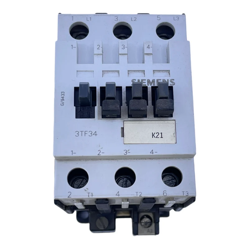 Siemens 3TF34 Leistungsschütz für industriellen Einsatz Leistungs Schütz 24V