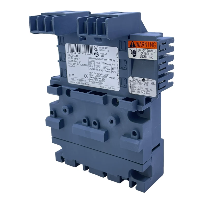 Siemens 3RV2917-4A Phasen-Sammelschiene für industriellen Einsatz 3RV2917-4A 63A
