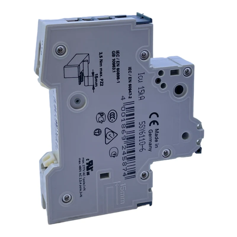 Siemens 5SY61 Schutzschalter MCB B10 230/400V für industriellen Einsatz 5SY61