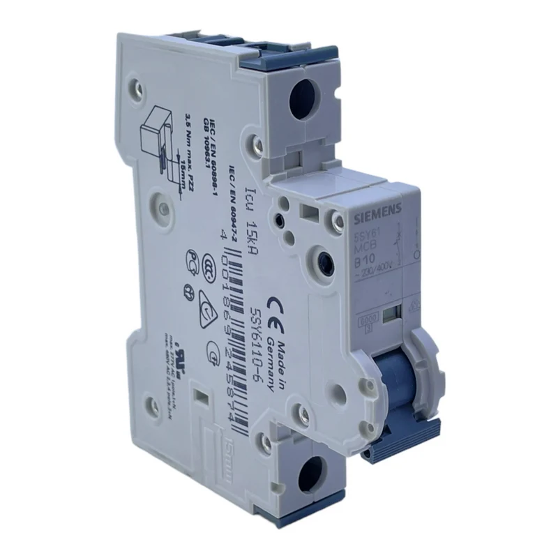 Siemens 5SY61 Schutzschalter MCB B10 230/400V für industriellen Einsatz 5SY61