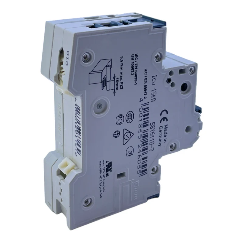 Siemens 5SY61 Schutzschalter MCB C10 230/400V für industriellen Einsatz 5SY61