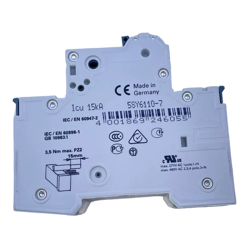 Siemens 5SY61 Schutzschalter MCB C10 230/400V für industriellen Einsatz 5SY61