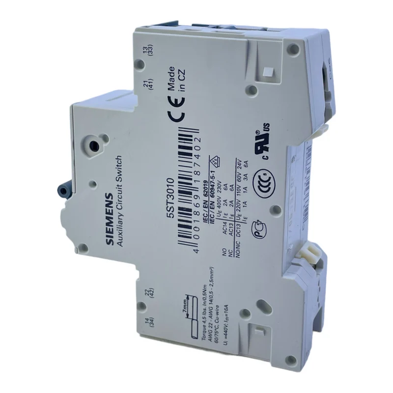 Siemens 5SY61 Schutzschalter MCB C6 230/400V für industriellen Einsatz 5SY61