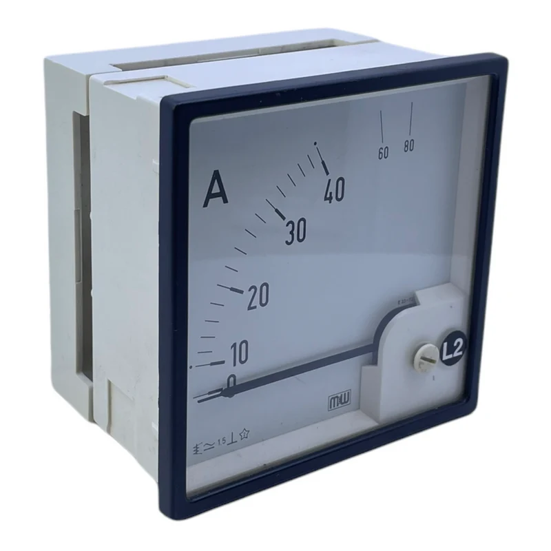 M&W Ampermeter 0-40A Messgerät für industriellen Einsatz Messgerät M&W 0-40A