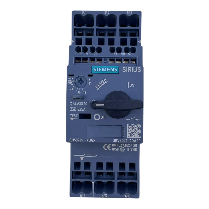Siemens 3RV2021-4DA20 Leistungsschalter für Industriellen Einsatz 24V DC 50/60Hz