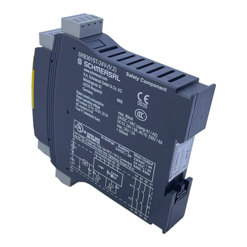 Schmersal SRB301ST-24V Sicherheitsrelais 24V AC/DC 80mA Sicherheits Relais
