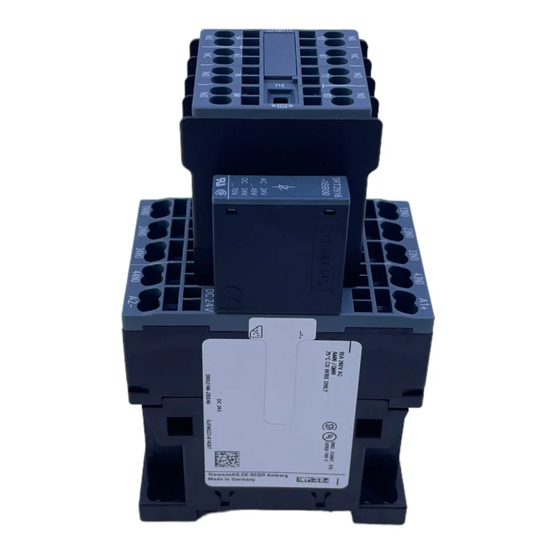 Siemens 3RH2140-2BB40 Leistungsschütz +3RH2911-2GA31 +3RT2916-1BB00 24V DC 10A