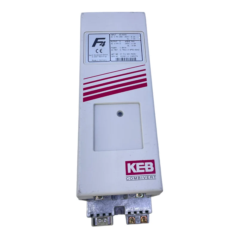 KEB 07.F4.S2C-M220 Frequenzumrichter 0,75kW für industriellen Einsatz KEB 0,75kW