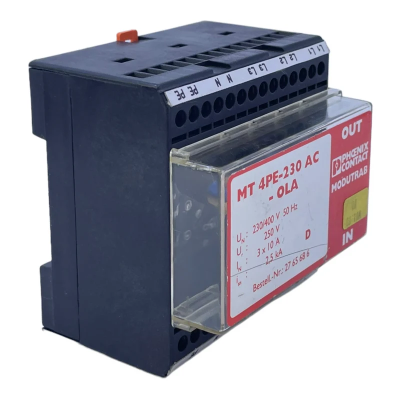 Phoenix Contact MT4PE-230 Überspannungsschutzgerät 230/400V 50Hz 2,5kA