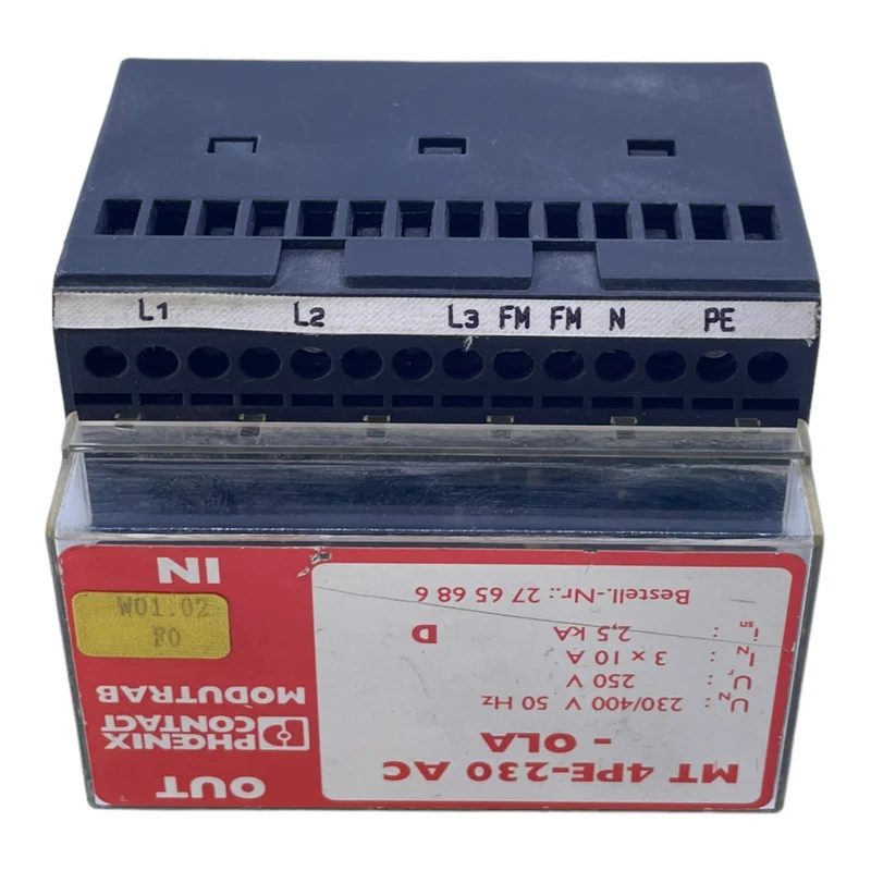 Phoenix Contact MT4PE-230 Überspannungsschutzgerät 230/400V 50Hz 2,5kA