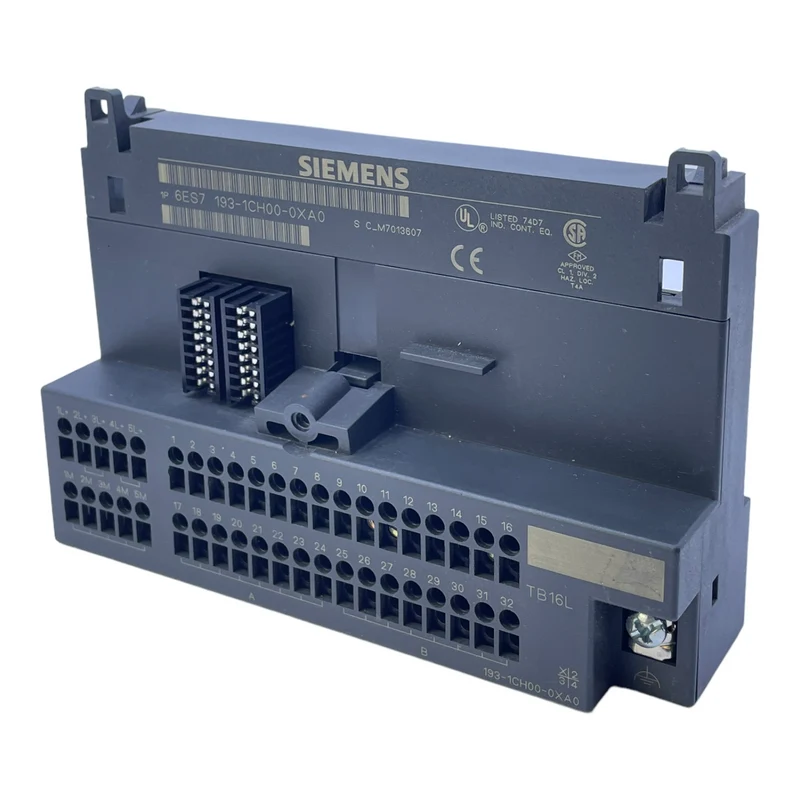 Siemens 6ES7193-1CH00-0XA0 Terminalblock TB16L, 16 Kanäle für ET 2 Terminalblock