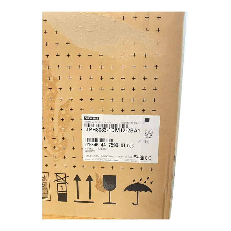 Siemens Servomotor 1PH8083-1DM12-2BA1 SIMOTICS für industriellen Einsatz Siemens