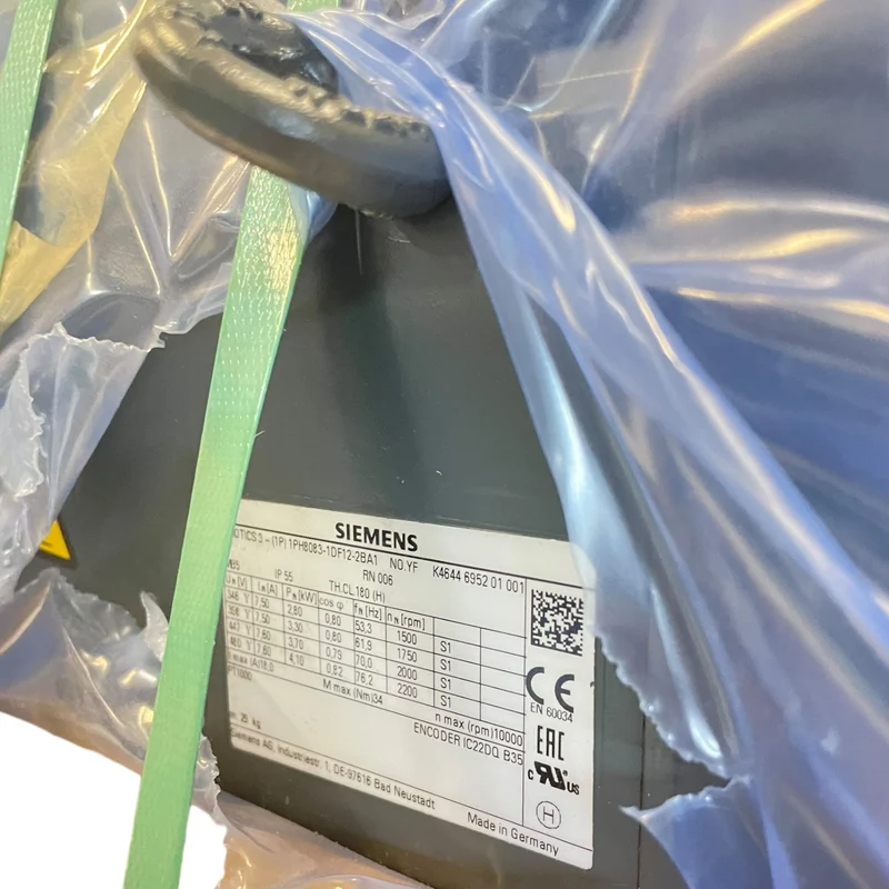 Siemens Simotics 2,80kW 1PH8083-1DF12-2BA1 Servomotor für industriellen Einsatz
