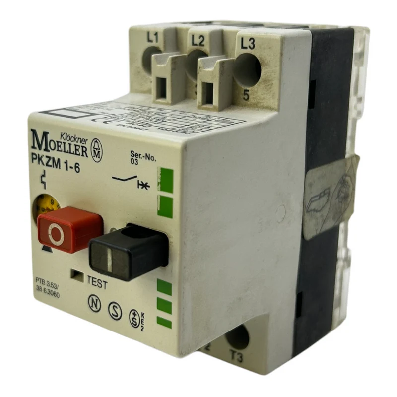 Klöckner Moeller PKZM1-6 Motorschutzschalter für industriellen Einsatz PKZM1-6