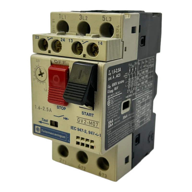 Telemecanique GV2-M07 Motorschutzschalter für industriellen Einsatz 50/60Hz