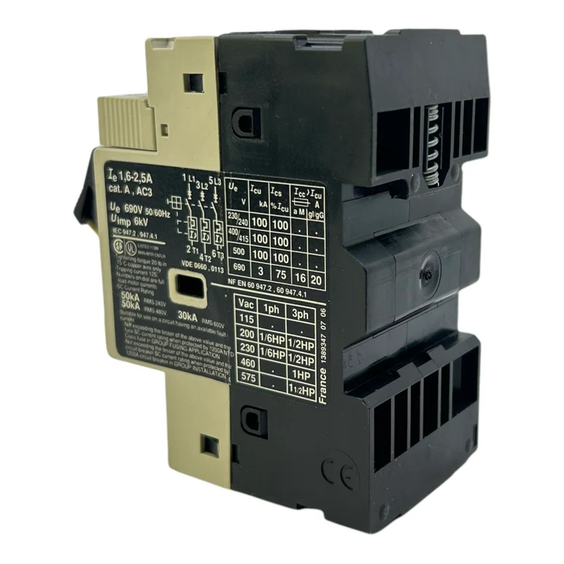 Telemecanique GV2-M07 Motorschutzschalter für industriellen Einsatz 50/60Hz