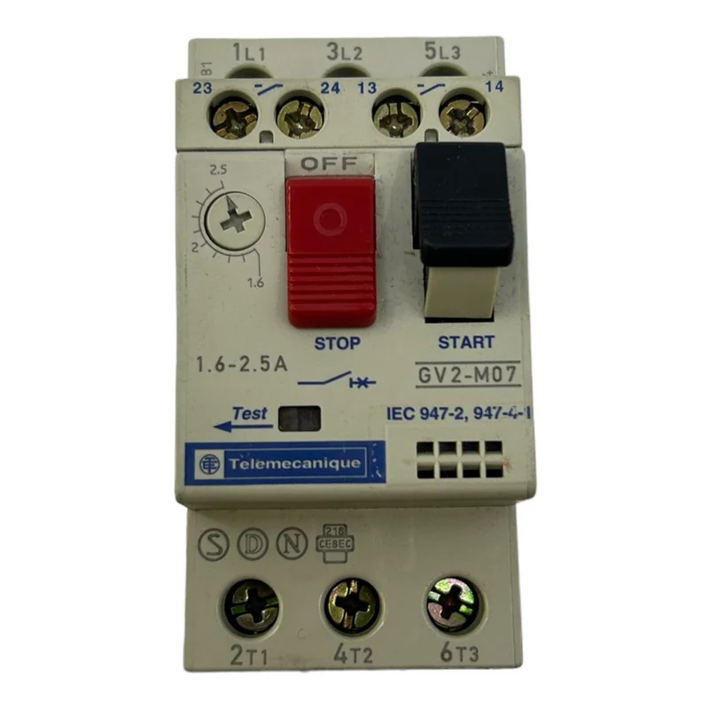 Telemecanique GV2-M07 Motorschutzschalter für industriellen Einsatz 50/60Hz