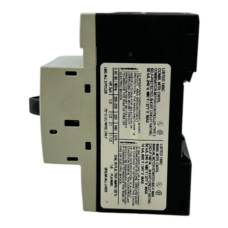 Siemens 3RV1011-1AA15 Leistungsschalter für industriellen Einsatz 50/60Hz
