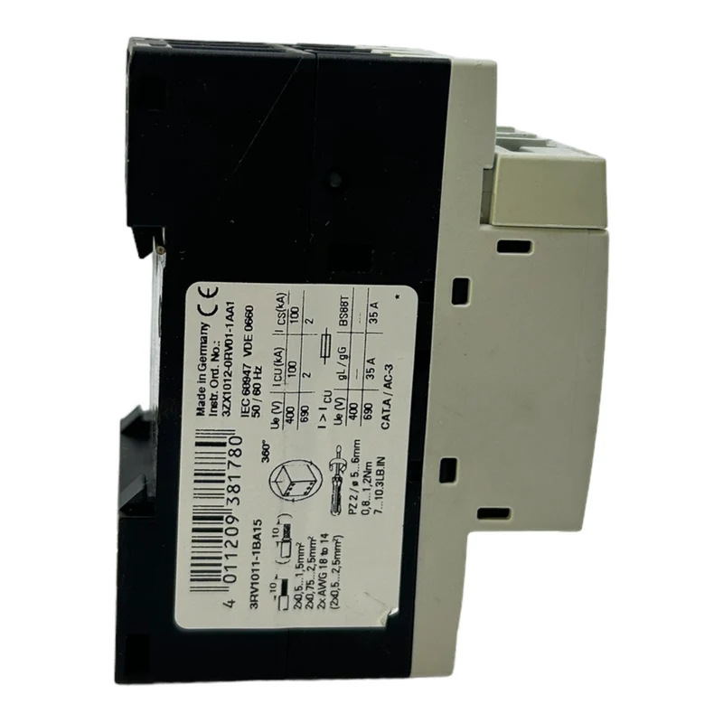 Siemens 3RV1011-1BA15 Leistungsschalter für industriellen Einsatz 50/60Hz