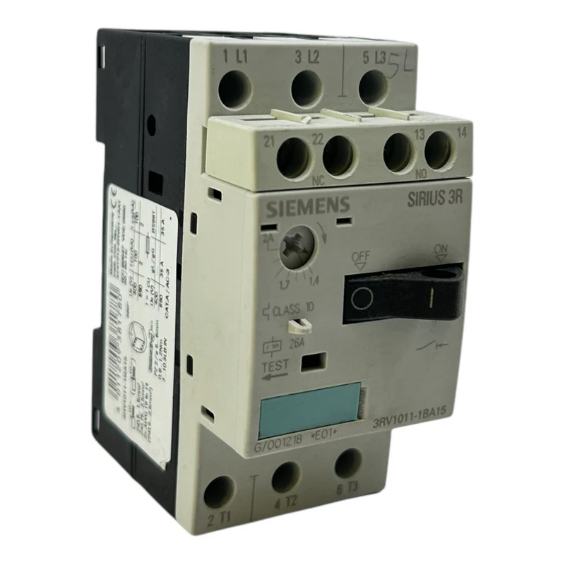 Siemens 3RV1011-1BA15 Leistungsschalter für industriellen Einsatz 50/60Hz
