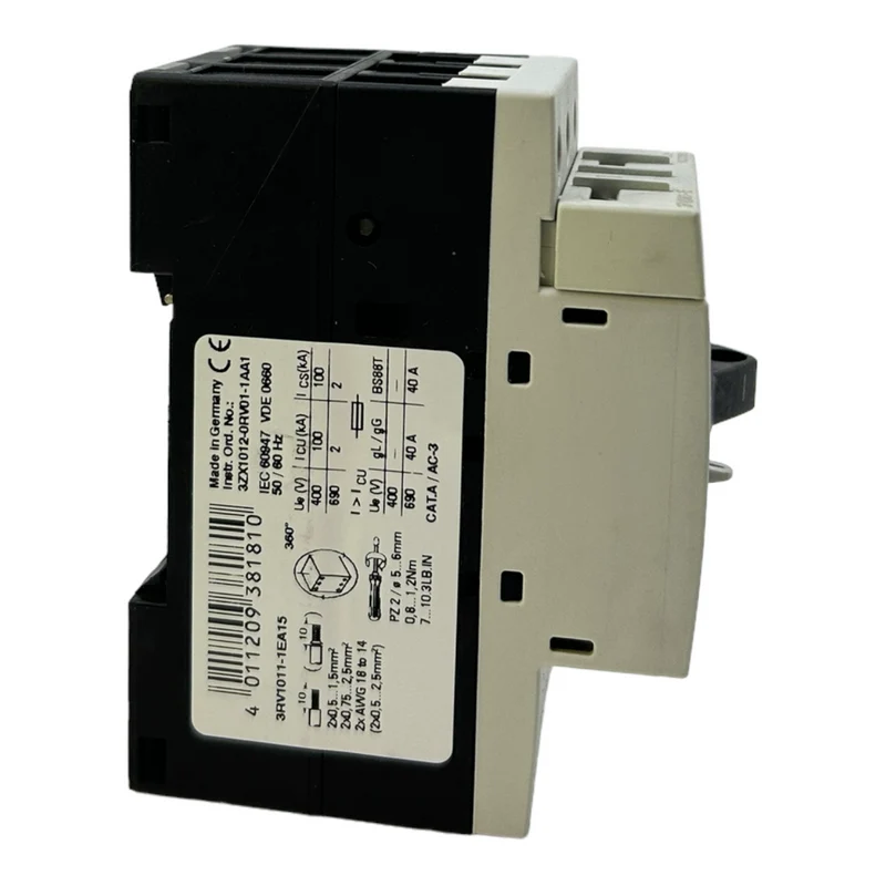 Siemens 3RV1011-1EA15 Leistungsschalter für industriellen Einsatz 50/60Hz