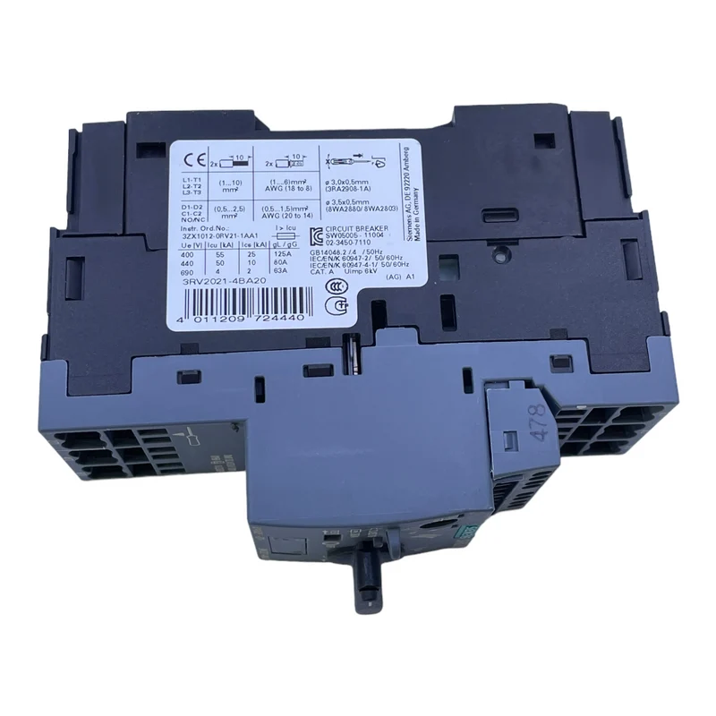 Siemens 3RV2021-4BA20 Leistungsschalter für industriellen Einsatz Siemens